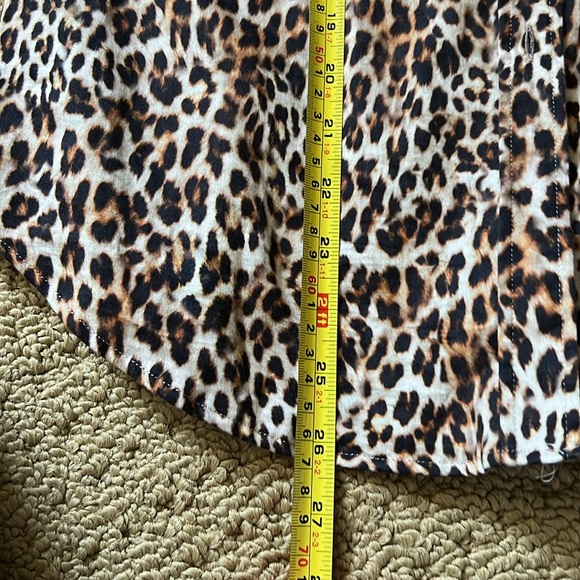 Eterna Leopard Print Cotton Blouse size 38 - Picture 9 of 9